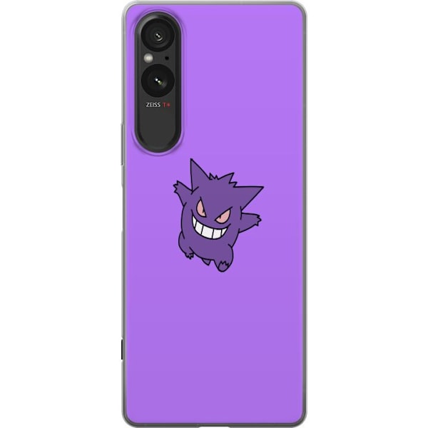 Sony Xperia 5 V Läpinäkyvä kuori Gengar Pokémon