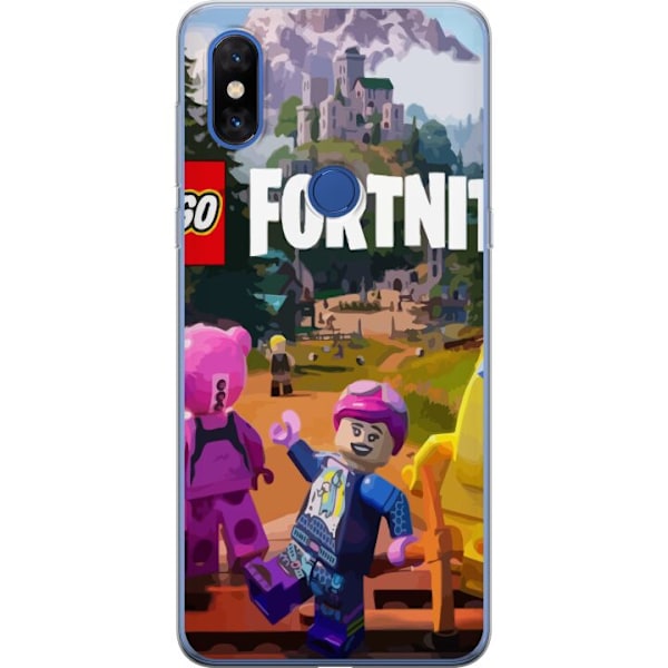 Xiaomi Mi Mix 3 Gjennomsiktig deksel Fortnite