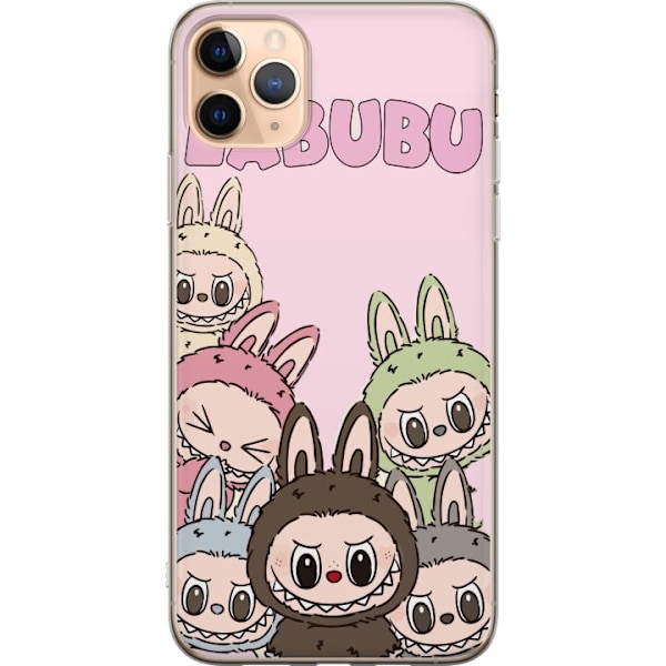 Apple iPhone 11 Pro Max Gennemsigtig cover Labubu Classics