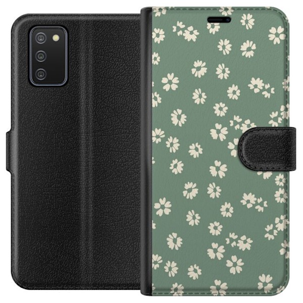 Samsung Galaxy A02s Plånboksfodral Blomsterdröm – färgglatt blommönster