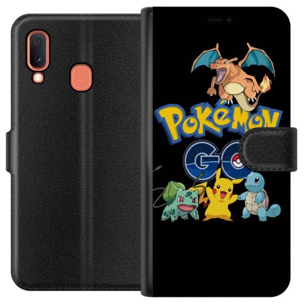 Samsung Galaxy A20e Lompakkokotelo Pokémon