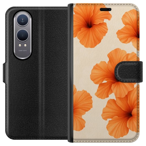OnePlus Nord CE4 Lite Tegnebogsetui Papaya Punch