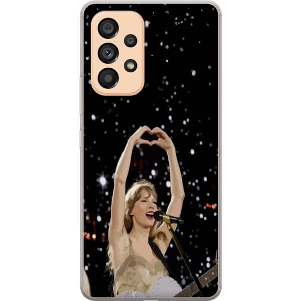 Kompatibelt Mobildeksel til Samsung Galaxy A53 5G Taylor Swift