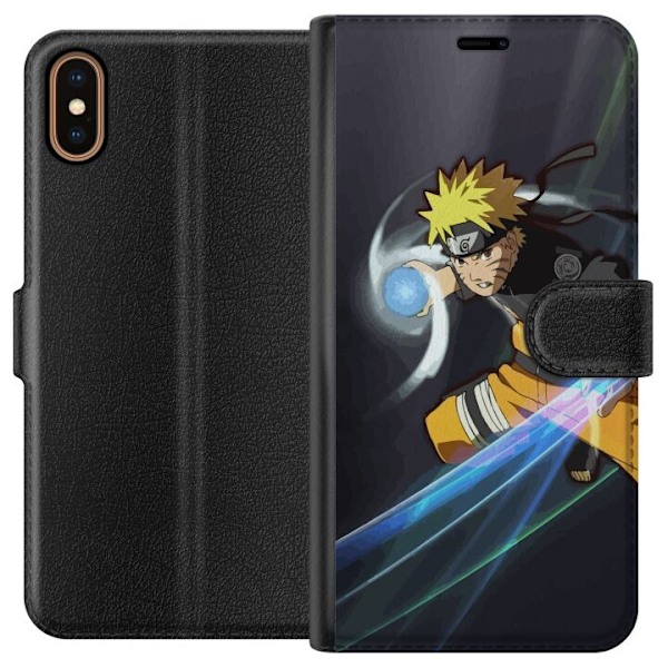 Apple iPhone X Tegnebogsetui Naruto