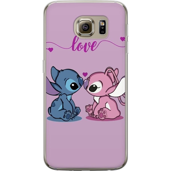 Samsung Galaxy S6 Gennemsigtig cover Lilo & Stitch – Angel E