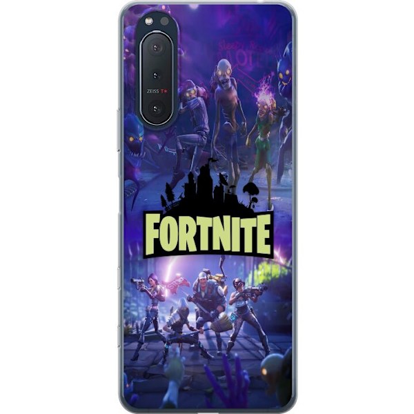 Sony Xperia 5 II Gjennomsiktig deksel Fortnite