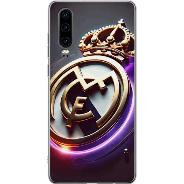 Huawei P30 Gennemsigtig cover Real Madrid CF