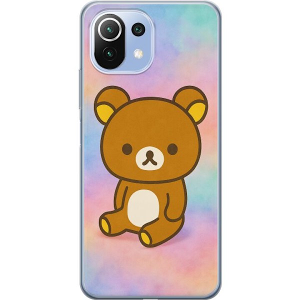 Xiaomi Mi 11 Lite Läpinäkyvä kuori Kawaii Sanrio Rilakkuma