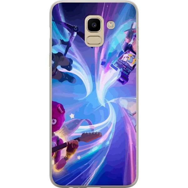 Samsung Galaxy J6 Gennemsigtig cover Fortnite