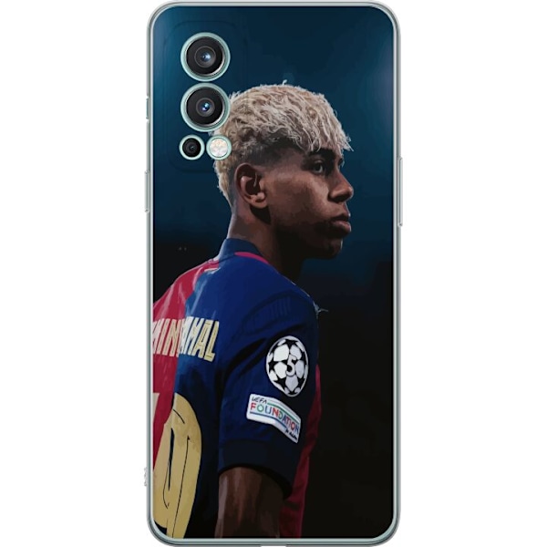 OnePlus Nord 2 5G Genomskinligt Skal Lamine Yamal – Barcelonas Wonderkid i Fokus