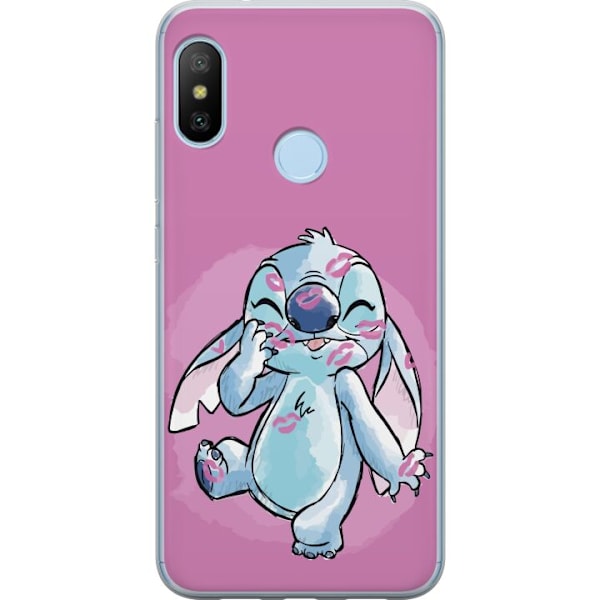 Xiaomi Mi A2 Lite Gennemsigtig cover Stitch Puss