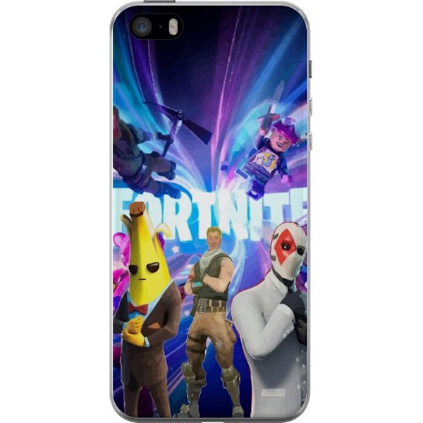 Apple iPhone 5s Läpinäkyvä kuori Fortnite