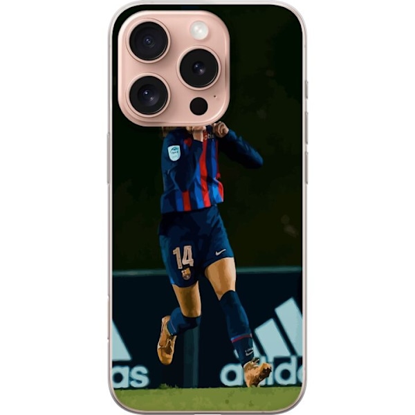 Apple iPhone 16 Pro Läpinäkyvä kuori Aitana Bonmatí (FC Ba