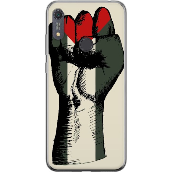 Huawei Y6s (2019) Genomskinligt Skal Hand knuten i Palestinas