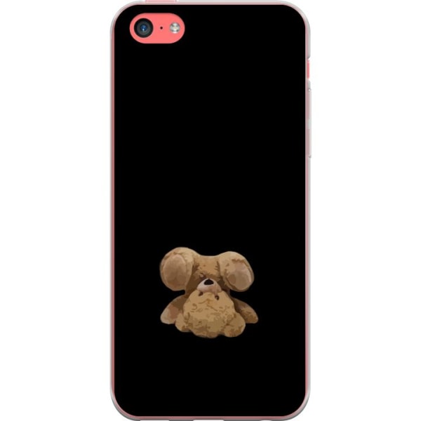 Apple iPhone 5c Genomskinligt Skal Upp och ner björn