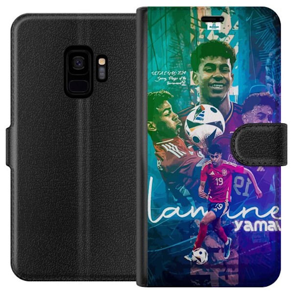 Samsung Galaxy S9 Tegnebogsetui Lamine Yamal FCB