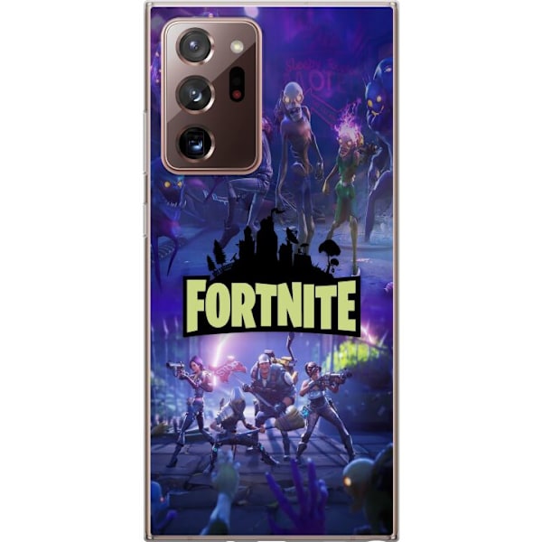 Samsung Galaxy Note20 Ultra Genomskinligt Skal Fortnite