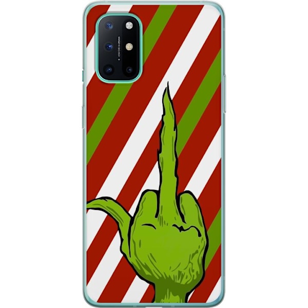 OnePlus 8T Läpinäkyvä kuori Grinch