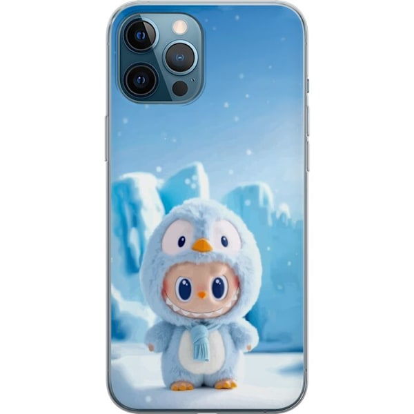 Apple iPhone 12 Pro Max Läpinäkyvä kuori musta ritari fortnite