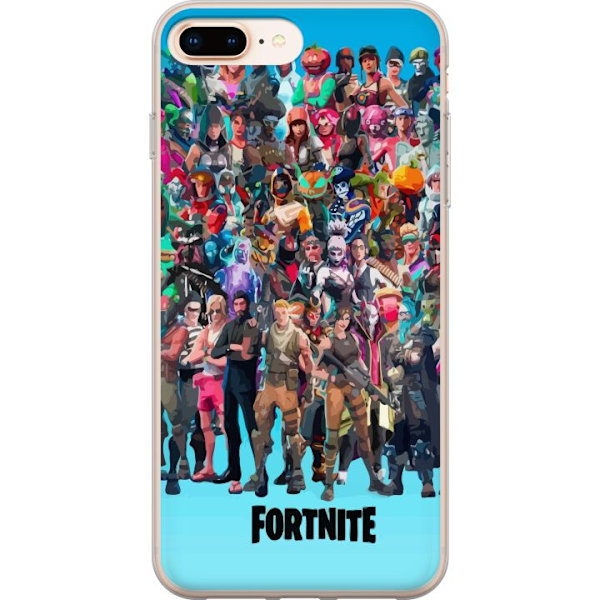 Apple iPhone 7 Plus Läpinäkyvä kuori Fortnite