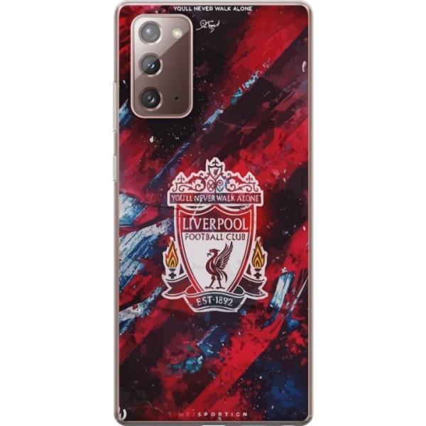 Samsung Galaxy Note20 Gennemsigtig cover Liverpool