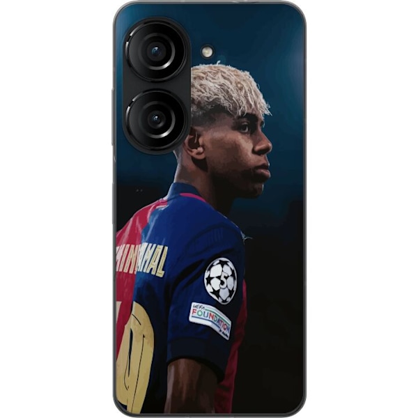 Asus Zenfone 10 Läpinäkyvä kuori Lamine Yamal - Barcelonan