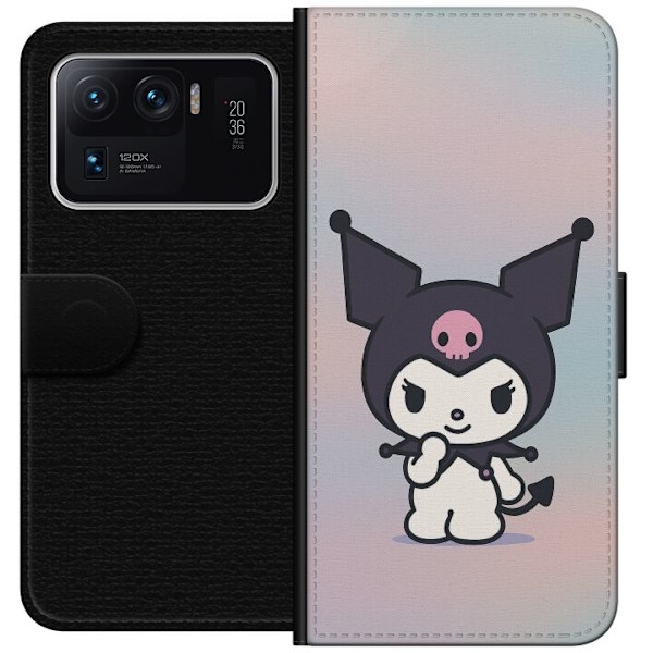 Xiaomi Mi 11 Ultra Lompakkokotelo Kawaii Sanrio Kuromi