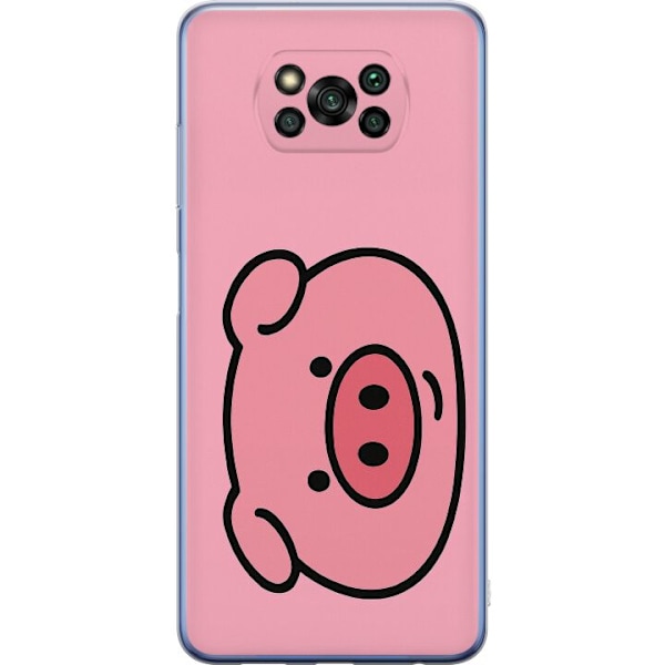 Xiaomi Poco X3 Pro Genomskinligt Skal Kawaii Piggy