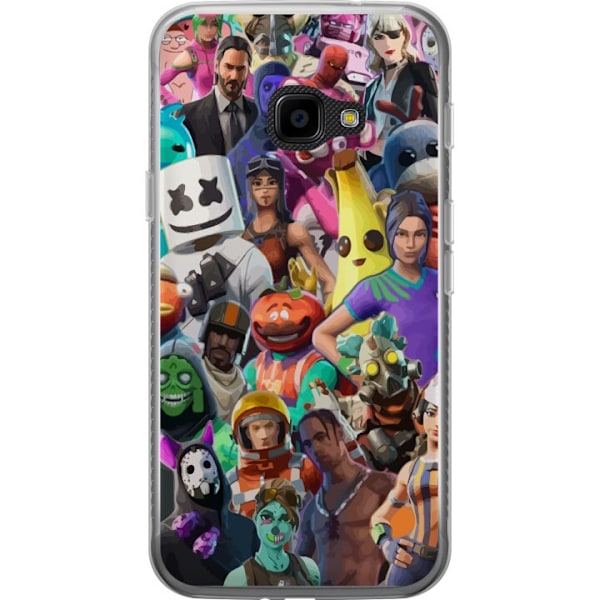 Samsung Galaxy Xcover 4 Genomskinligt Skal Fortnite