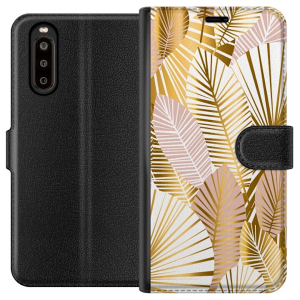 Sony Xperia 10 II Tegnebogsetui Guld