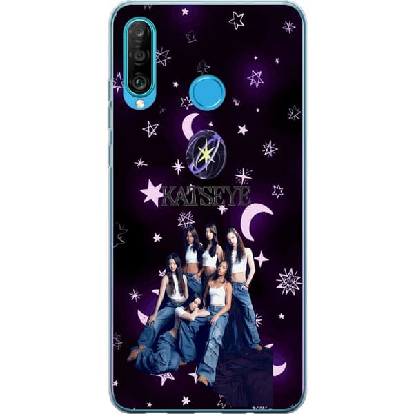 Kompatibelt Mobilskal till Huawei P30 lite KATSEYE lila