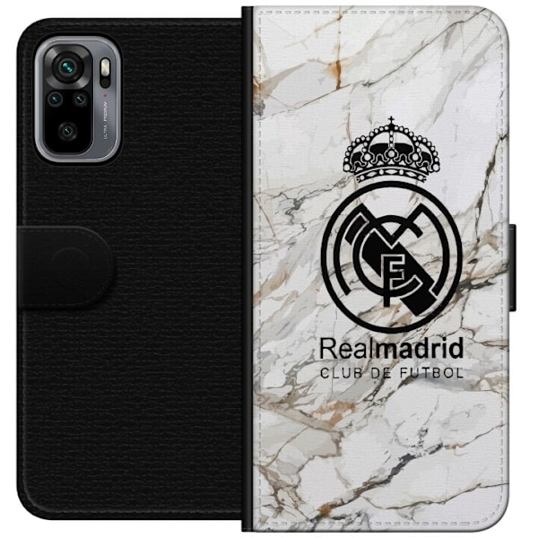 Xiaomi Redmi Note 10S Tegnebogsetui Real Madrid