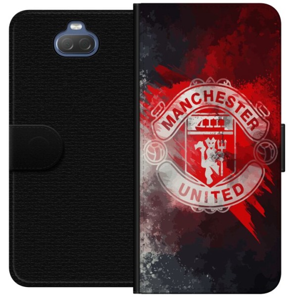 Sony Xperia 10 Plus Lommeboketui Manchester United FC