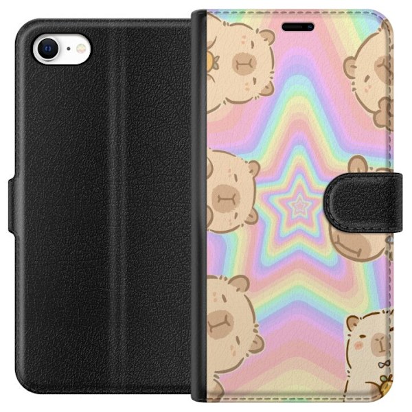 Apple iPhone 6s Lompakkokotelo Kawaii Capybara Galaxy Söpö A