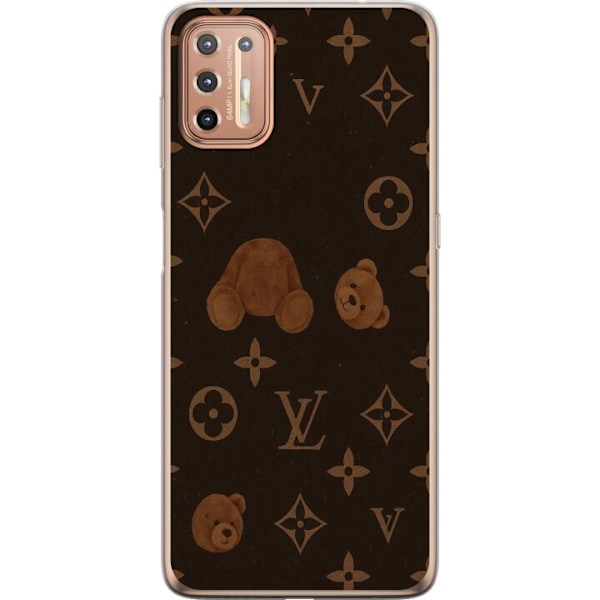 Motorola Moto G9 Plus Läpinäkyvä kuori Plush Luxe