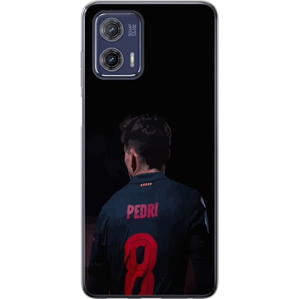 Motorola Moto G73 Genomskinligt Skal Pedri FC Barcelona Fotbol