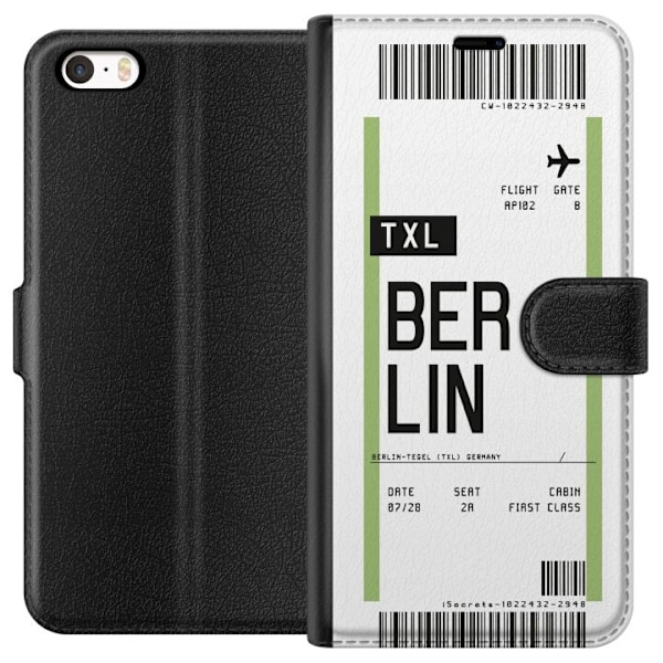 Apple iPhone 5s Plånboksfodral Berlin