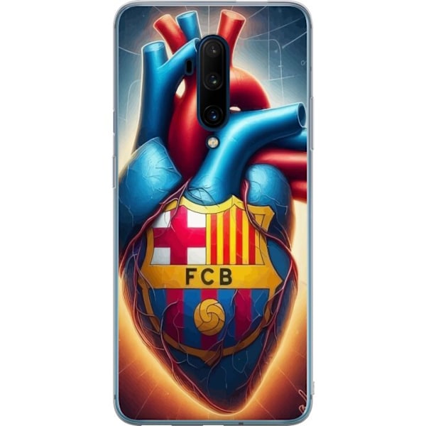 OnePlus 7T Pro Gjennomsiktig deksel FCB Hjerte