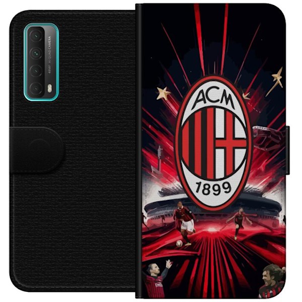 Huawei P smart 2021 Lompakkokotelo AC Milan