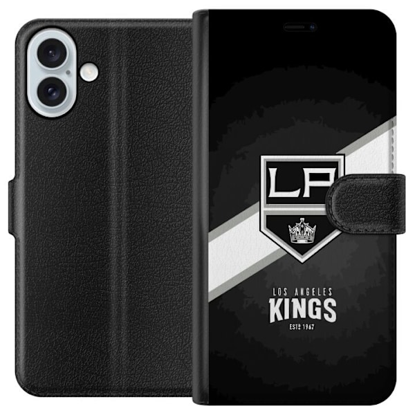 Apple iPhone 16 Plus Lommeboketui Los Angeles Kings (NHL)