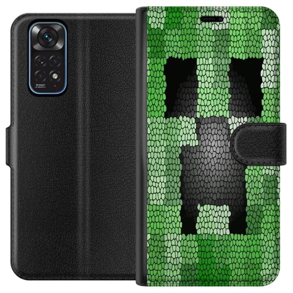 Yhteensopiva Lompakkokotelo Xiaomi Redmi Note 11 Creeper / Minecraft