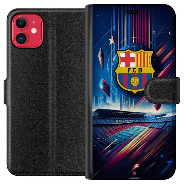 Apple iPhone 11 Tegnebogsetui FC Barcelona