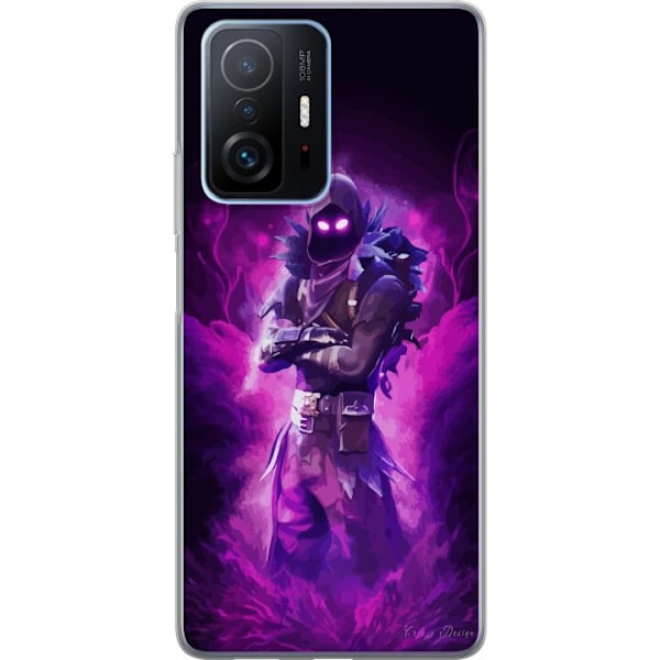 Xiaomi 11T Läpinäkyvä kuori Fortnite