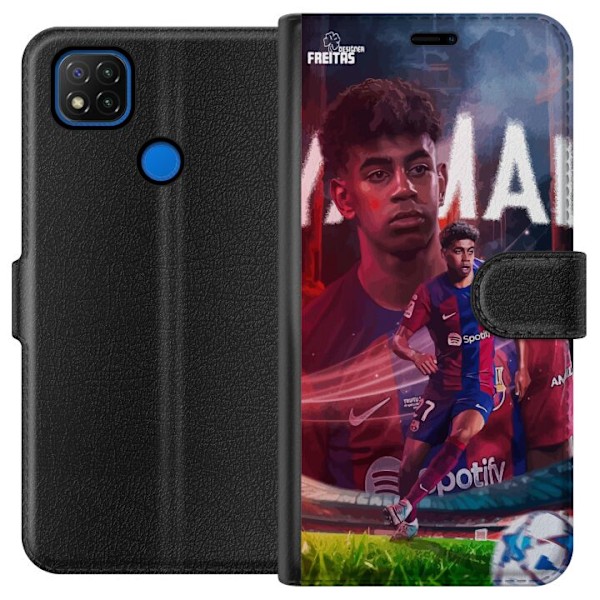 Xiaomi Redmi 9C Lompakkokotelo Lamine Yamal