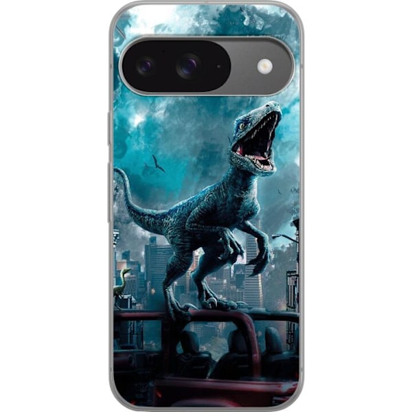 Google Pixel 9 Pro Gjennomsiktig deksel Jurassic World Dominio