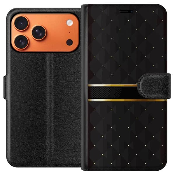 Kompatibel Tegnebogsetui til Apple iPhone 17 Pro Max Glamourøst