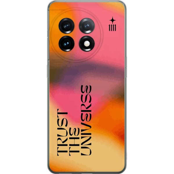 OnePlus 11 Gennemsigtig cover Tro på Universet