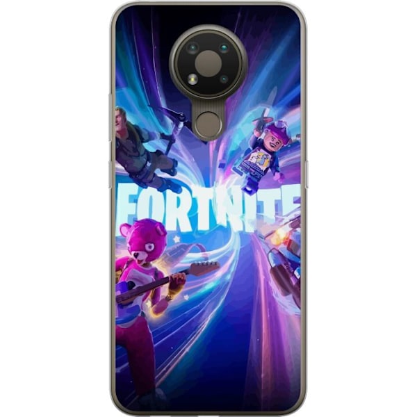 Nokia 3.4 Läpinäkyvä kuori Fortnite