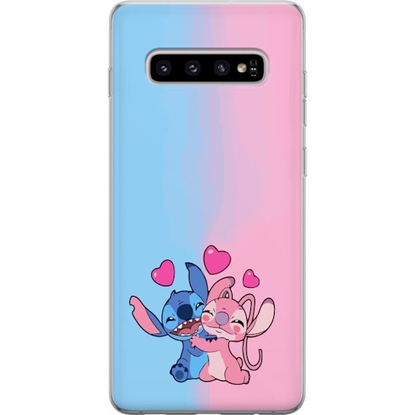 Samsung Galaxy S10+ Genomskinligt Skal Stitch