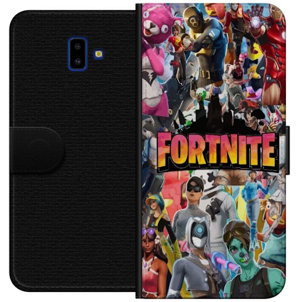 Samsung Galaxy J6+ Tegnebogsetui Fortnite